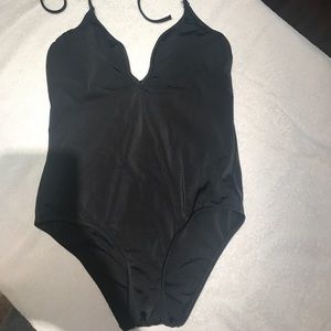 Black Halter One piece